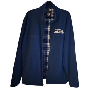 NFL Seattle‎ Seahawks Football Sports Team Fleece Jacket Men's XL